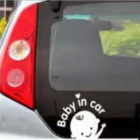 Adesivo bambino in macchina nuovo e confezionato