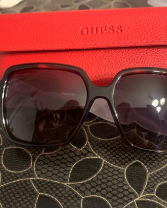 GUESS GU00066 / Bold Logo - Dark Havana / Brown