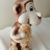 Orsetto in terracotta arredo camerette bambini