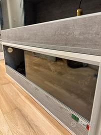 Terrario 120x50x40 con sfondo 3D e neon