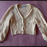 Maglione uncinetto Zara taglia small 