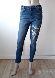 Zara blue jeans da donna