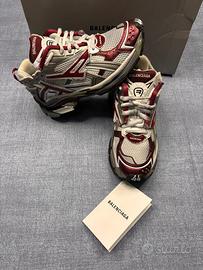 Balenciaga Runner Argento/Borgogna