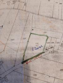 Vendita terreno 2200m2 Edificabile