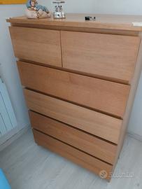 Cassettiera ikea kullen 6 cassetti