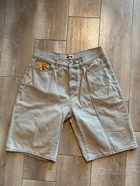 jeans corti corteiz grigi