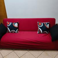 Divano letto 3 posti con contenitore