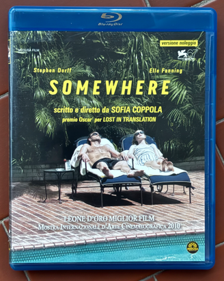 Somewhere bluray italiano raro