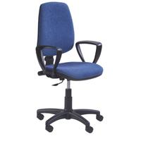 Sedia ufficio girevole regolabile con braccioli