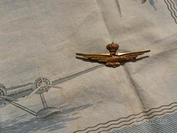 REGIA AVIAZIONE AERONAUTICA FOULARD E BREVETTO DI