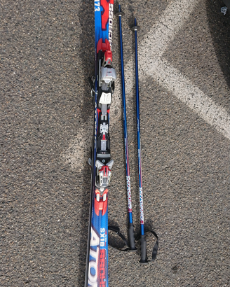 Sci discesa atomic supercross sx10 e salomonGsRace