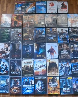 52 dvd horror e fantascienza + omaggio 