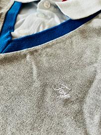 Polo bambino maniche lunghe grigia tg 6 Fay Junior