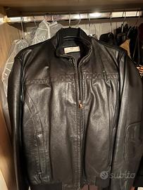 Giacca bomber in vera pelle "S"