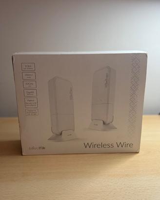 Kit Ponte Radio MikroTik Wireless Wire 60GHz 1Gbps