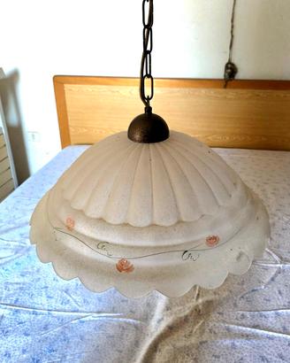 Lampadario vetro