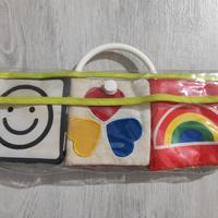 Set di Libri di Stoffa Composto da 3 Pezzi  