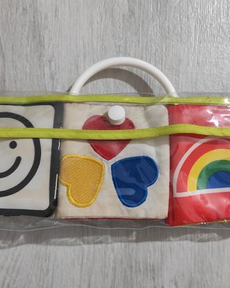 Set di Libri di Stoffa Composto da 3 Pezzi  