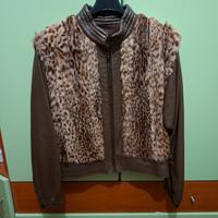 Giacca pelle e pelliccia