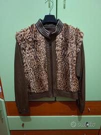 Giacca pelle e pelliccia