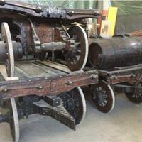 Vecchi rimorchi vintage