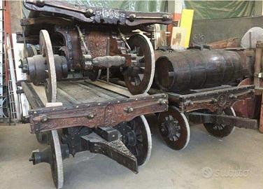 Vecchi rimorchi vintage