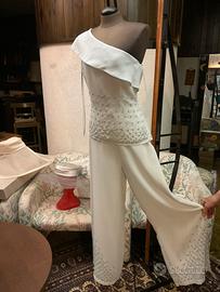 Abito completo pantaloni tg 46 donna