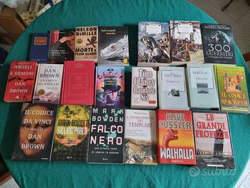61 libri. Titoli vari, autori noti