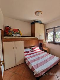 Armadio ponte con 3 posti letto