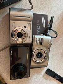 3 Fotocamere Digitali (Nikon, Samsung, Pentax)