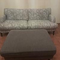 divano completamente sfoderabile piu pouffe