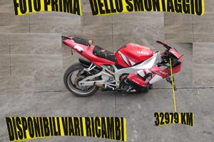YAMAHA R1 ANNO 2001 SERIE 2000-2001 x RICAMBI