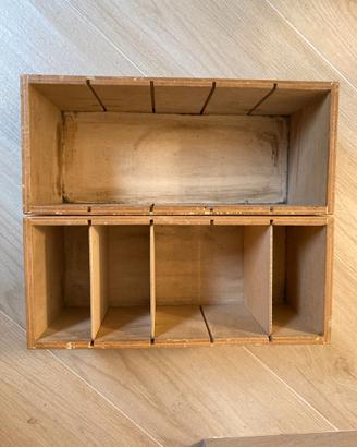 Scaffali porta cd in legno