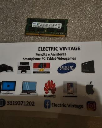 7507N-RAM DDR3 4GB PC Portatile 12800S Marca Samsu