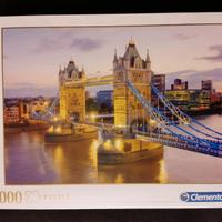 Clementoni - PUZZLE 1000 PEZZI - Tower Bridge