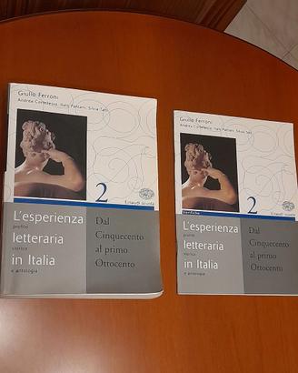 L'esperienza letteraria in Italia" (Volume 2), scr