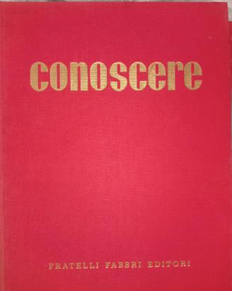 ENCICLOPEDIA 'CONOSCERE' Fabbri editore  16 volumi