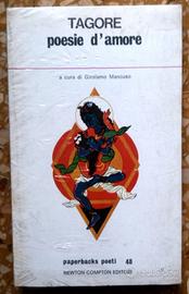 Tagore Poesie d'amore 1976 Newton Compton Editori