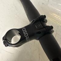 manubrio + pipa Truvativ ATMOS SANTA CRUZ Blur tr