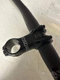 manubrio + pipa Truvativ ATMOS SANTA CRUZ Blur tr