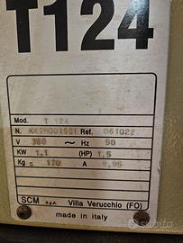 tornio da legno minimax t124