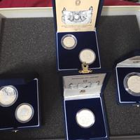 Monete Celebrative Argento Ministero del Tesoro