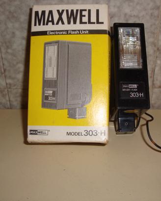 Flash Maxwell Modello 300-H Electronic Flash Uni