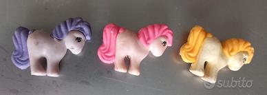 Gomme My Little Pony vintage anni '80
