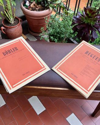 Sgabello/panca da pianoforte doppio anni '70