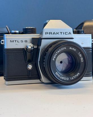 Praktica  MTL 5 b con obiettivo Pentacon Auto 1.8