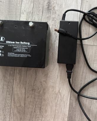Batteria al litio per trolley da golf