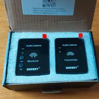 set trasmettitore e ricevitore audio wifi