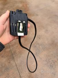 4 adattatori batteria parkside cinta con cavo