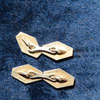 gemelli kosca anni 30 oro e argento 